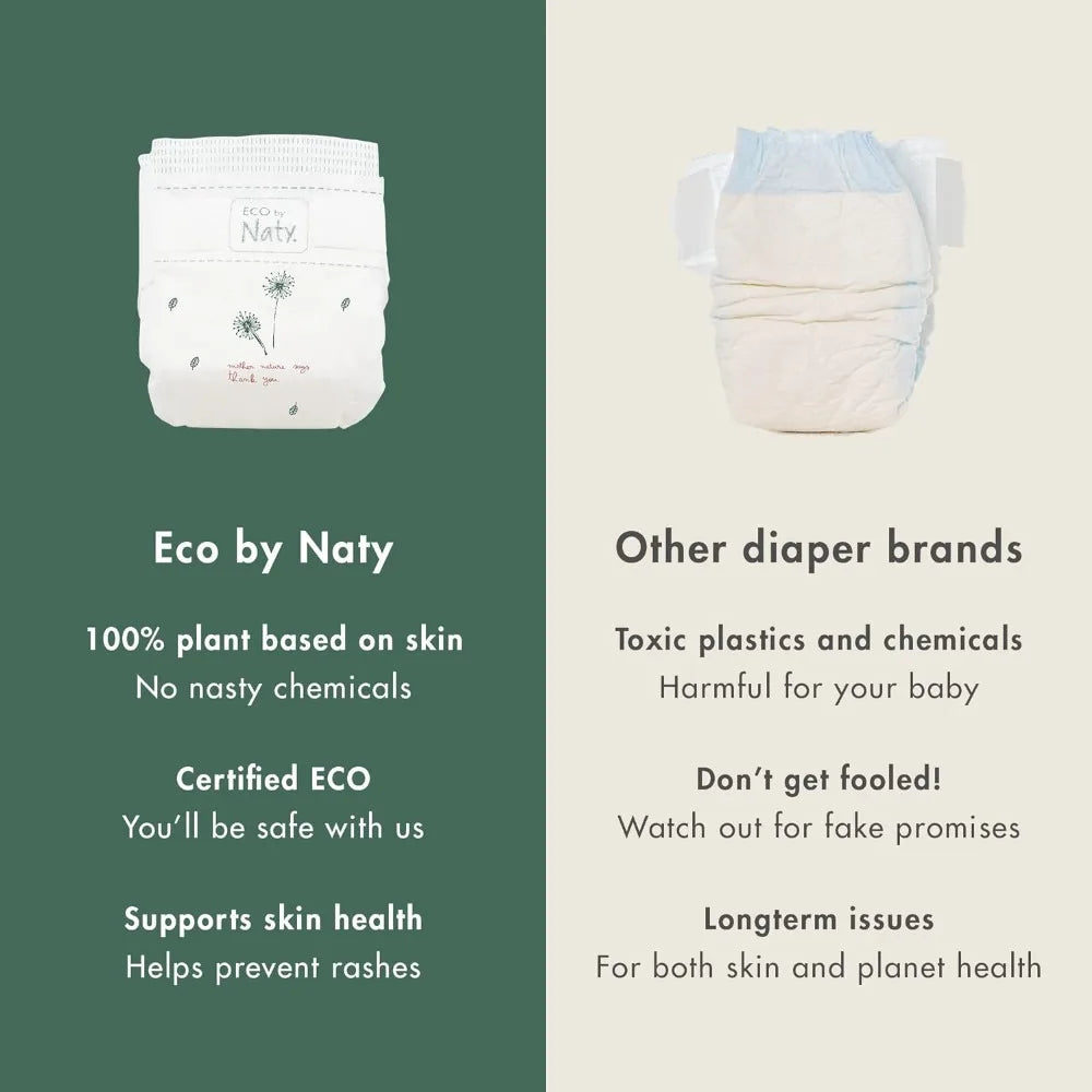 Baby Diapers Eco-Friendly Diapers, Sensitive Skin