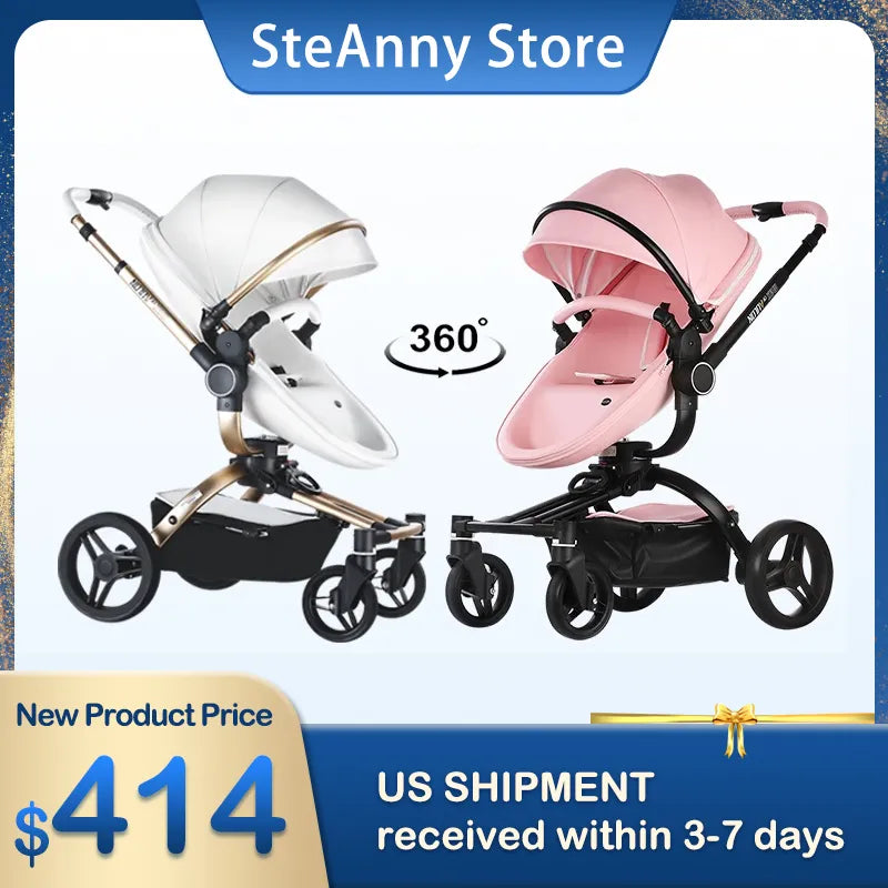 Baby Stroller Bassinet Combo Car Seat