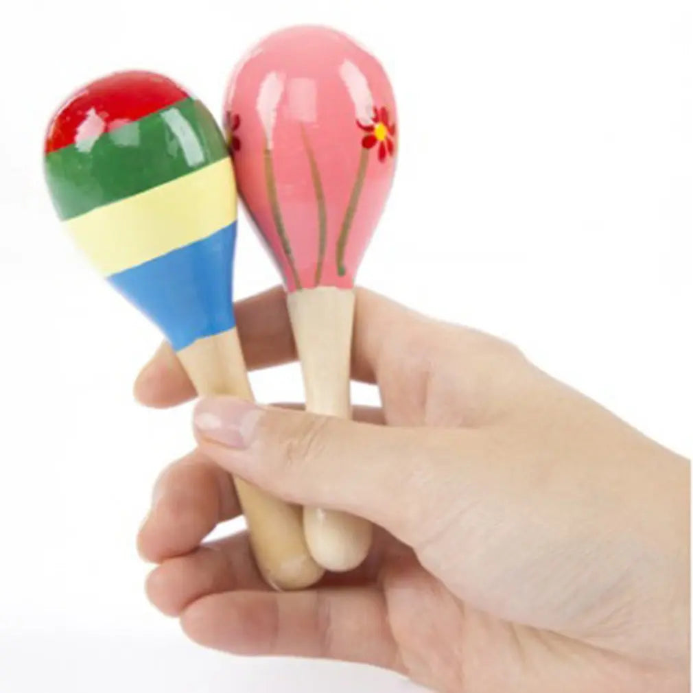 Baby Wooden Musical Rattle Musical Toy