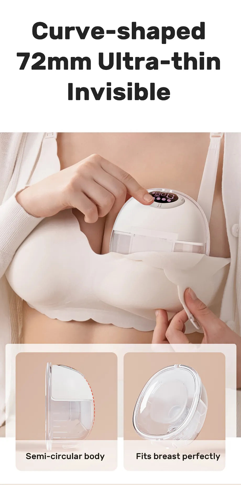 Portable Handsfree Breast Pump