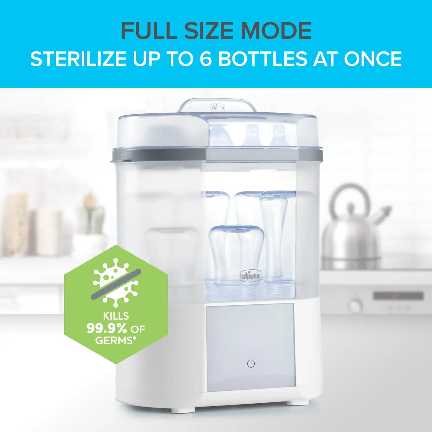 Electric Steam Sterilizer Baby Bottles, Pacifiers, Toys