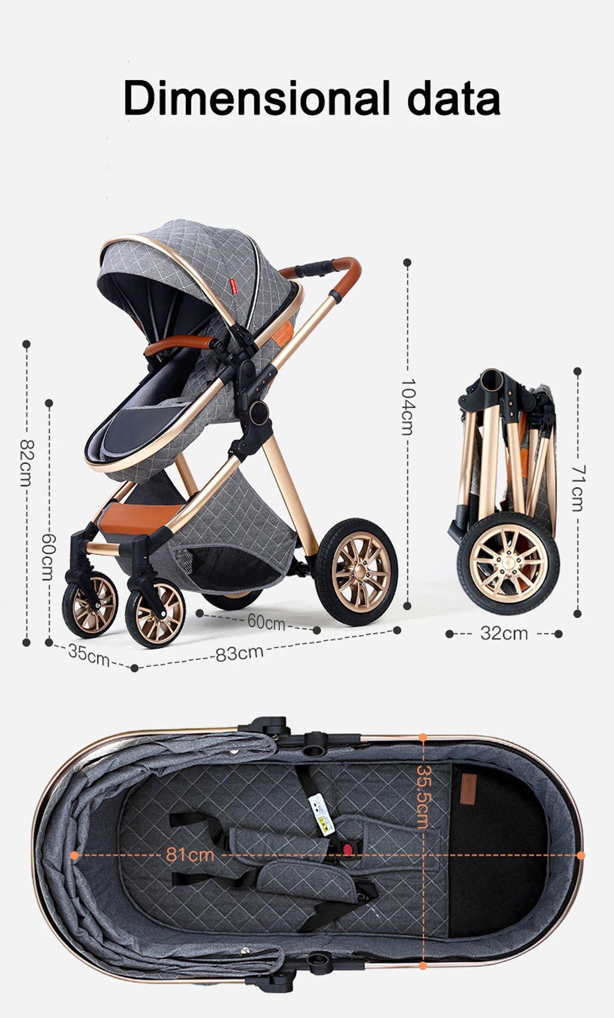 Newborn Baby Stroller