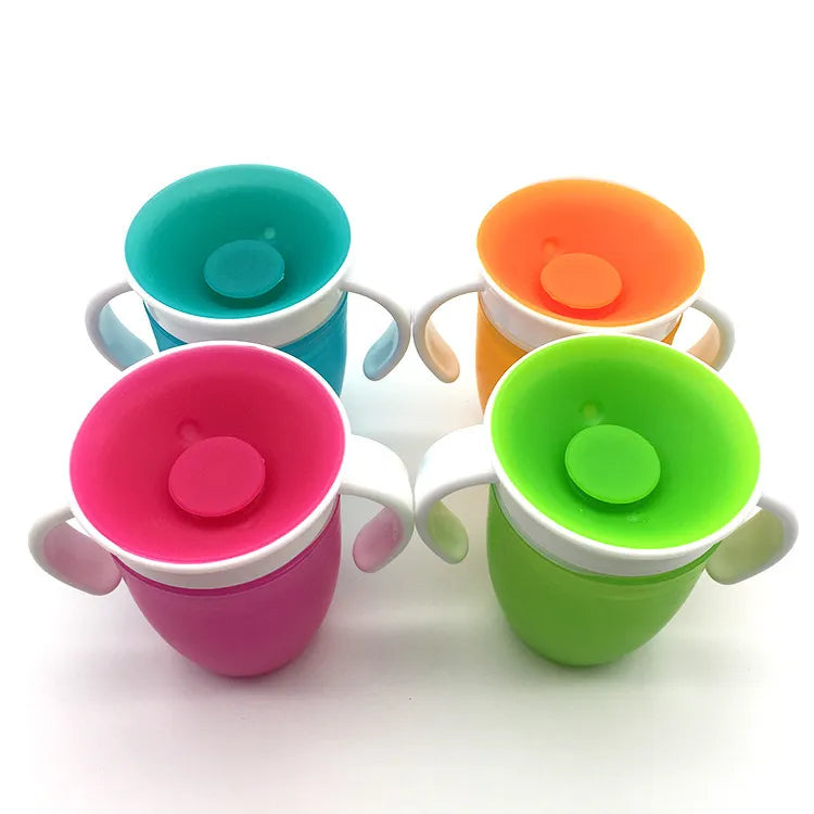 Baby Learning Drinking Cup Leakproof Silicone