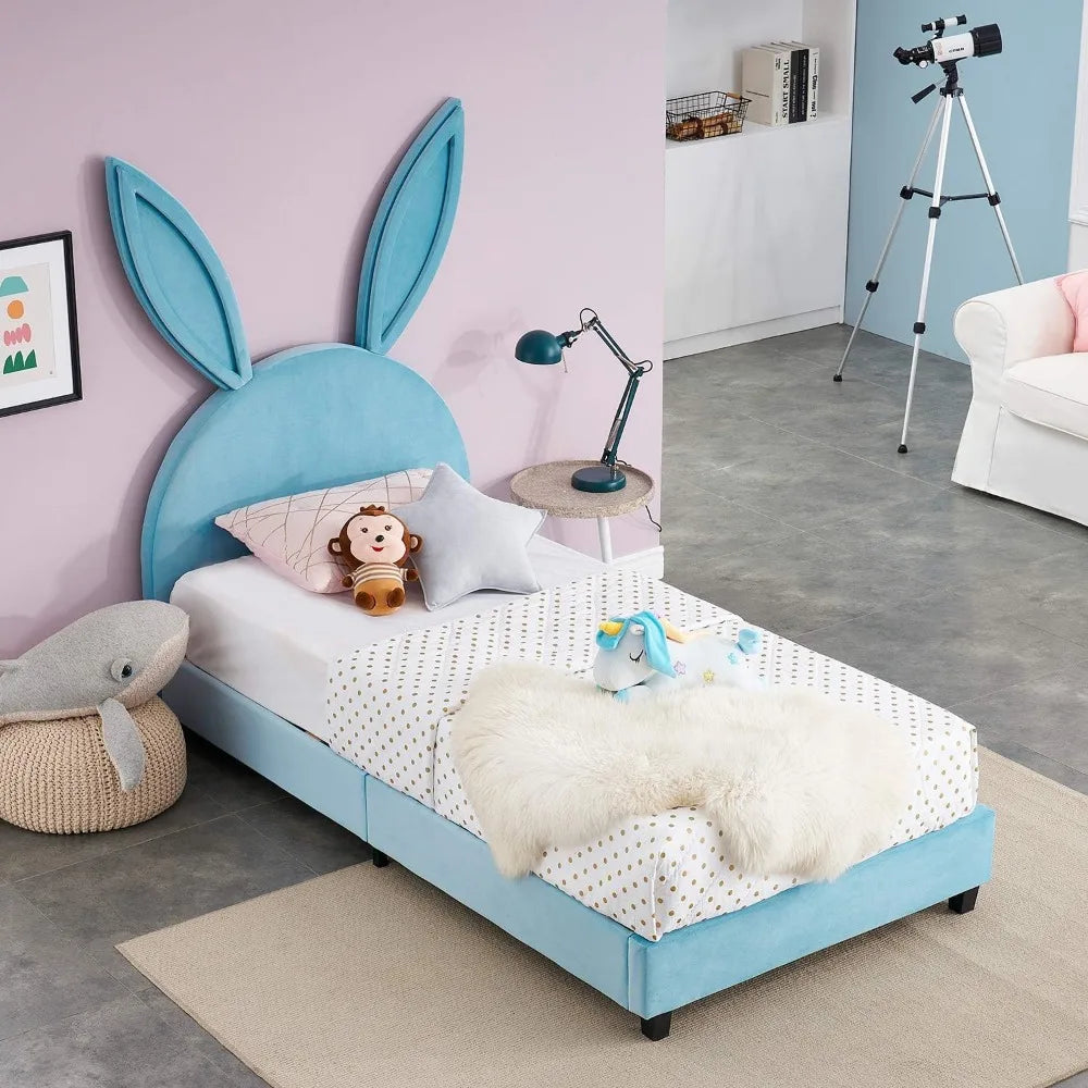 Girl's Princess Single Twin Bed