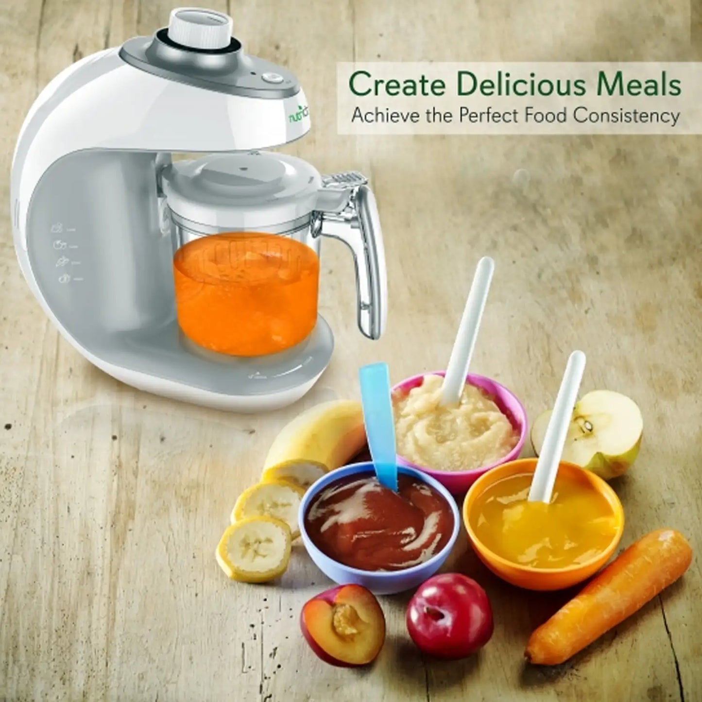 Electric Baby Food Maker Puree And Steamer